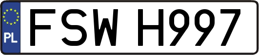 FSWH997