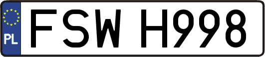 FSWH998