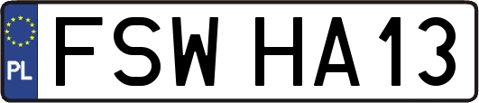 FSWHA13