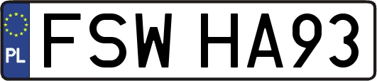 FSWHA93