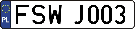 FSWJ003