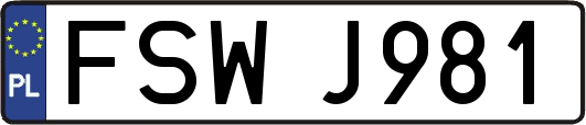 FSWJ981