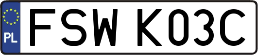 FSWK03C