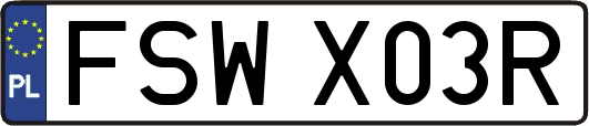 FSWX03R