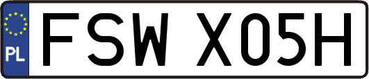 FSWX05H