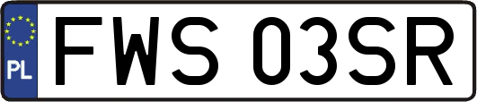 FWS03SR