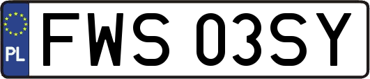 FWS03SY