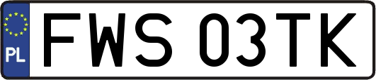 FWS03TK