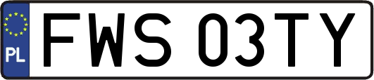 FWS03TY