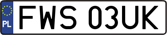 FWS03UK