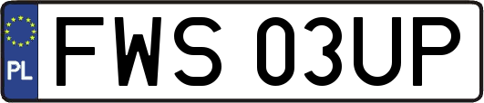 FWS03UP