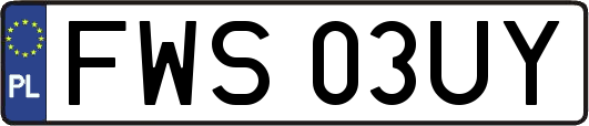 FWS03UY