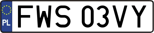 FWS03VY