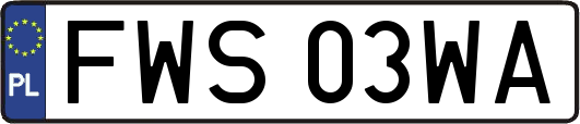 FWS03WA