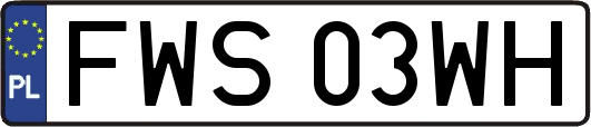 FWS03WH