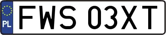 FWS03XT