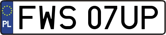 FWS07UP