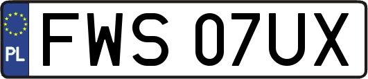 FWS07UX