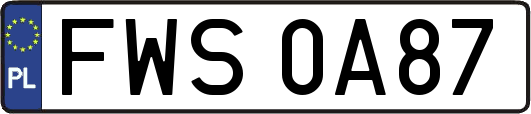 FWS0A87