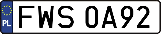FWS0A92