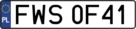 FWS0F41