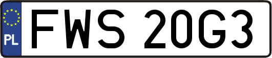 FWS20G3