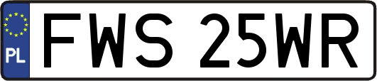 FWS25WR