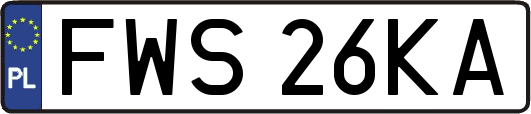 FWS26KA