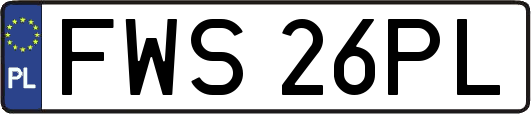 FWS26PL