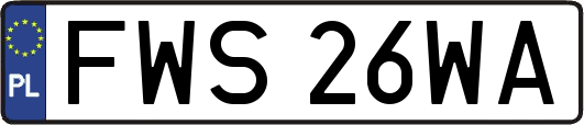 FWS26WA