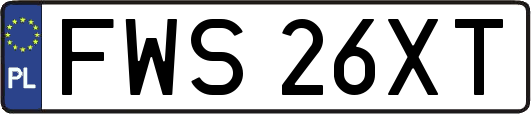 FWS26XT