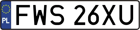 FWS26XU