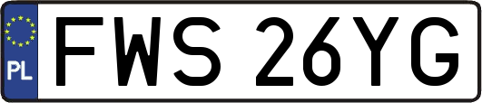 FWS26YG