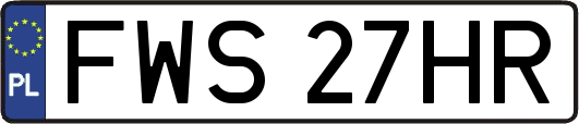 FWS27HR