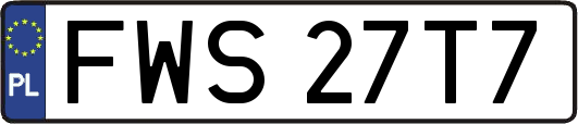 FWS27T7