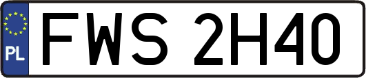 FWS2H40