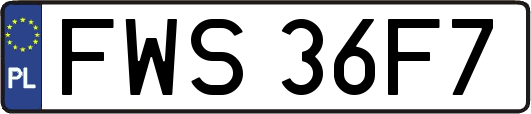 FWS36F7