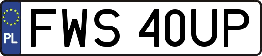 FWS40UP