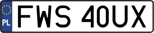 FWS40UX