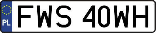 FWS40WH
