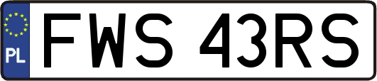 FWS43RS