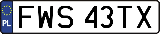 FWS43TX