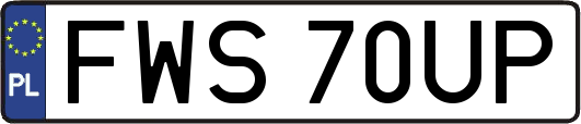 FWS70UP