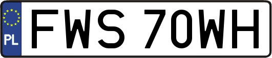 FWS70WH