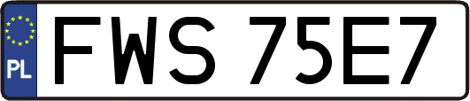 FWS75E7