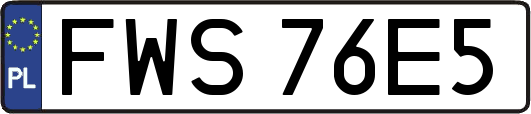 FWS76E5