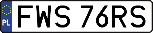 FWS76RS