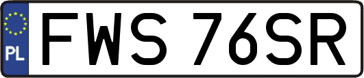 FWS76SR