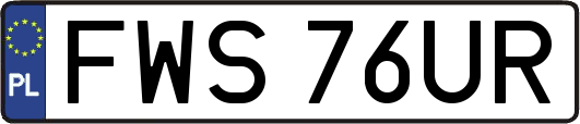 FWS76UR