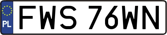 FWS76WN